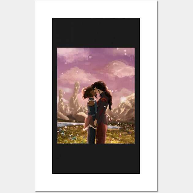 Korrasami Wall Art by Aveetheavatar